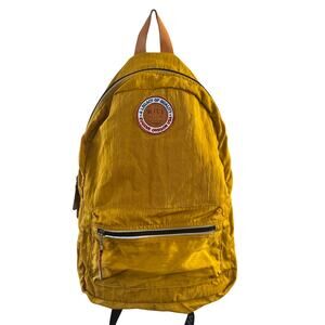 Will Leather Goods Nylon Yellow Backpack